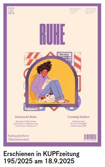 Screenshot des Covers der Ausgabe Ruhe der Kupfzeitung.